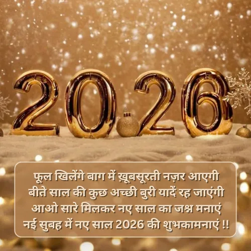 New Year Shayari in Hindi