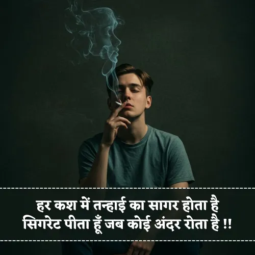 Sad Cigarette Shayari